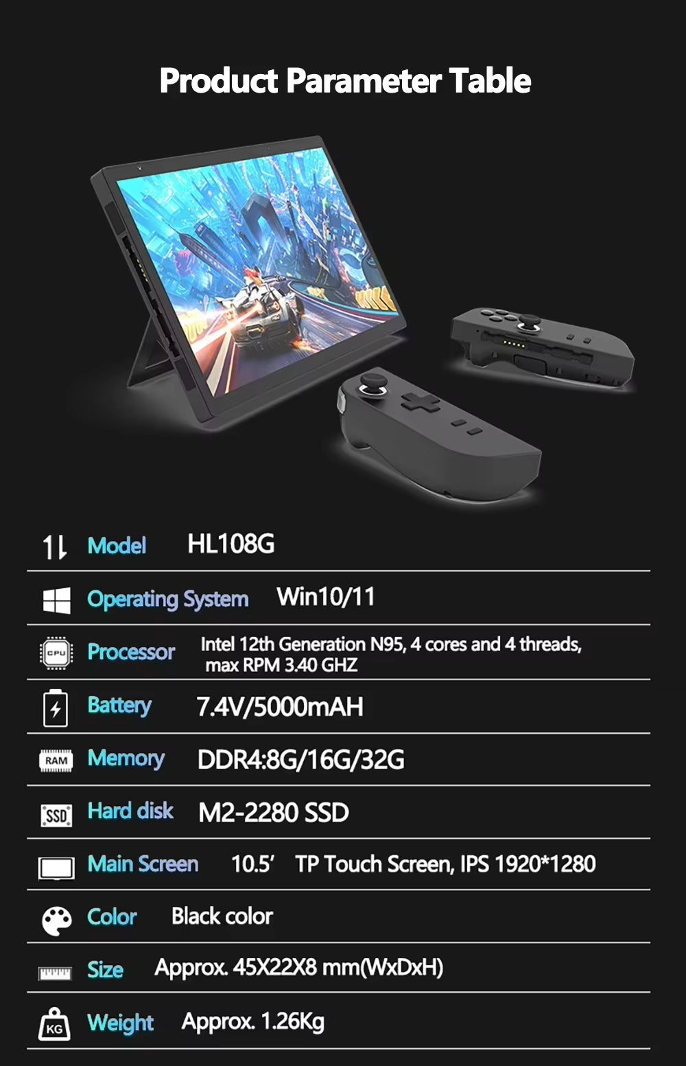 Mini Windows Pocket Gaming PC
