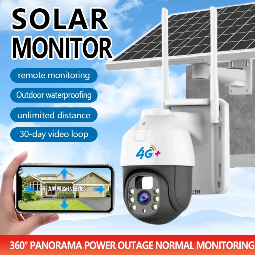 IP66 Outdoor PTZ Camera - 2MP, Night Vision, 2-Way Audio, Motion Detection