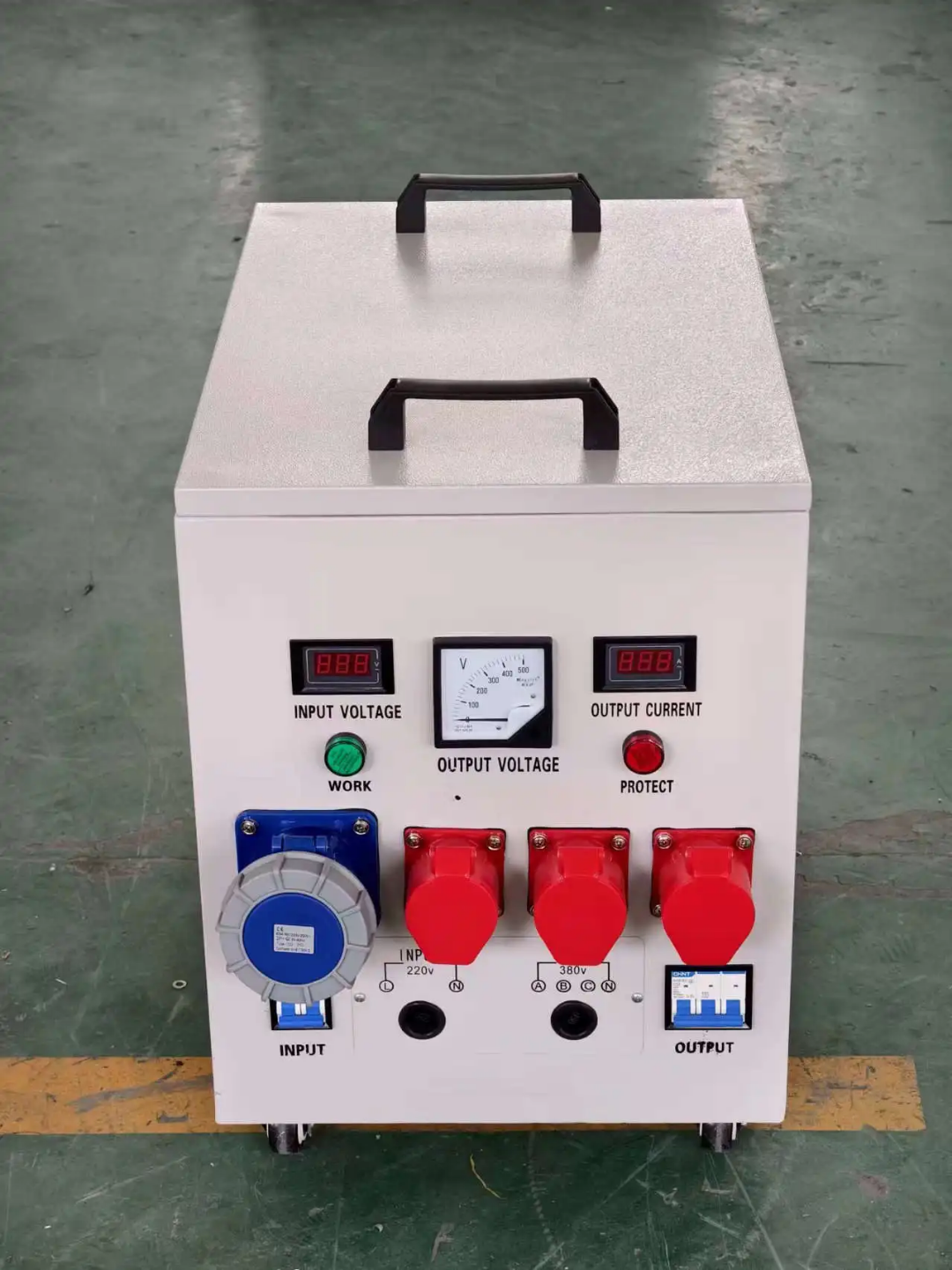 AHKB Phase Converter – Single to Three Phase, LCD Display