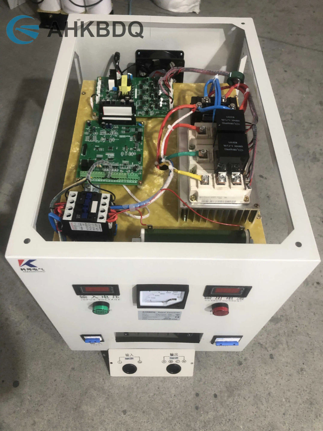 AHKB Phase Converter – Single to Three Phase, LCD Display
