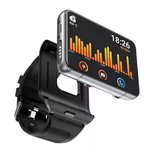 4G LTE Smart Watch Phone – 2.88" HD Display, 4GB RAM + 64GB ROM, 13MP Camera, Detachable Design, 2300mAh Battery