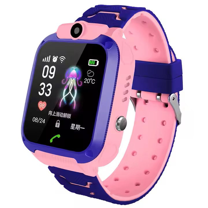 4G Kids Waterproof Smartwatch – GPS Tracker, SIM Support, Long Battery Life, 5th Gen Phone Watch