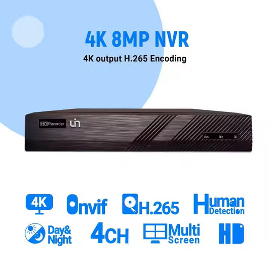 Hot Sale NVR3104-P4 | 4-Channel 4K/8MP Ultra PoE Network Video Recorder
