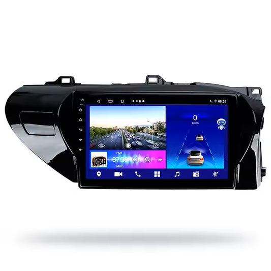 10.1" Android Auto Car Stereo for Toyota Hilux 2015–2020 | 2 Din Multimedia Player, GPS, Bluetooth, WiFi