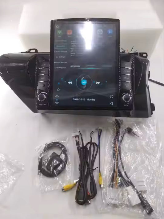 Wholesale Tesla-Style 10.4" Android 8.1 Car Radio for Toyota Hilux 2015–2016 (RHD) | GPS, DSP, Bluetooth, MP3/MP4 Player