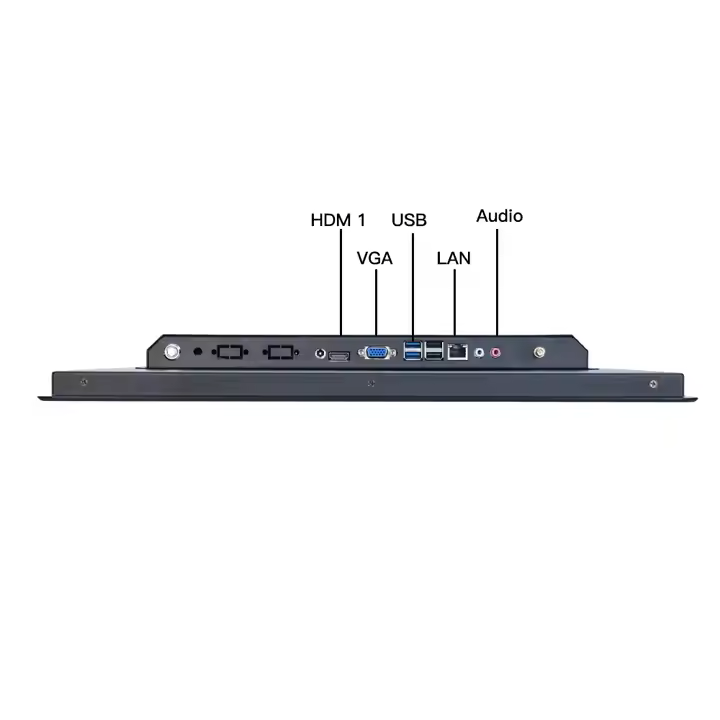 4K Capacitive Touch Screen Monitor – Wall-Mount Commercial Display (21.5″–65″, USB/VGA/Smart Light Control)