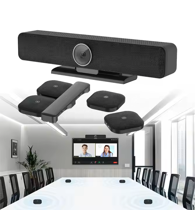 4K USB PTZ Conference Webcam – Auto-Framing, 8MP HD, 2024 Model