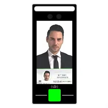 Smart Face Recognition Access Control & Time Attendance System – WiFi, TCP/IP, Optional 4G, Fingerprint, Night Vision & Intercom