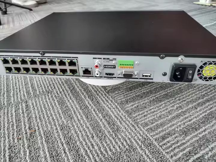 Hot Sale! Hikvision DS-7632NXI-K2/16P 32-Channel PoE 4K AcuSense NVR – 1U Rackmount Network Video Recorder