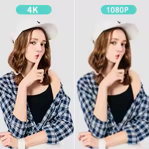4K AI Auto-Framing Webcam – USB Plug & Play with ePTZ, 4x Digital Zoom & IR Remote (2024)