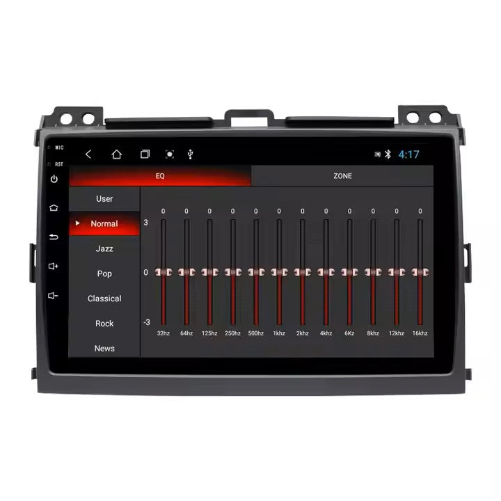 Android Car Stereo for Toyota Land Cruiser Prado 120 (LC120) | Multimedia DVD Player with GPS, Bluetooth, CarPlay